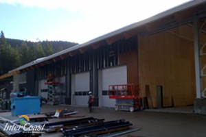 BC Hydro in Maple Ridge BC Using SRP AirOutshield UV Breathable Underlayment