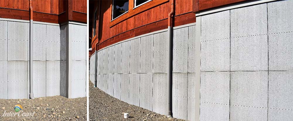 Tech-Crete Concrete Faced Insulation with its invisible rail fixing system can be readily mechanically fastened