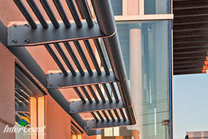 Sunshades and Vision Screens from Ten Plus - Division 8 Building Envelope Products | InterCoast Building Solutions Vancouver BC & Calgary AB